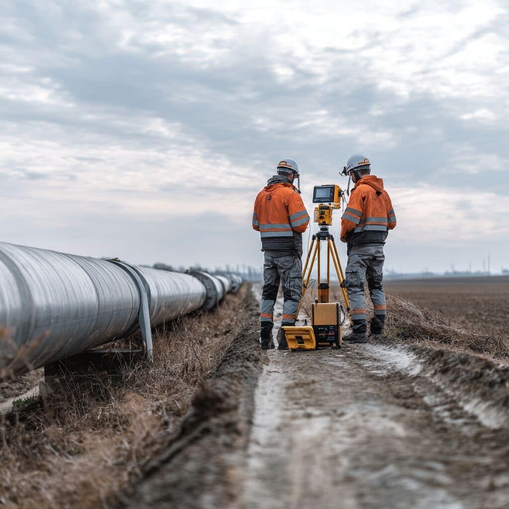 Localisation et qualification en classe A du réseau de pipelines