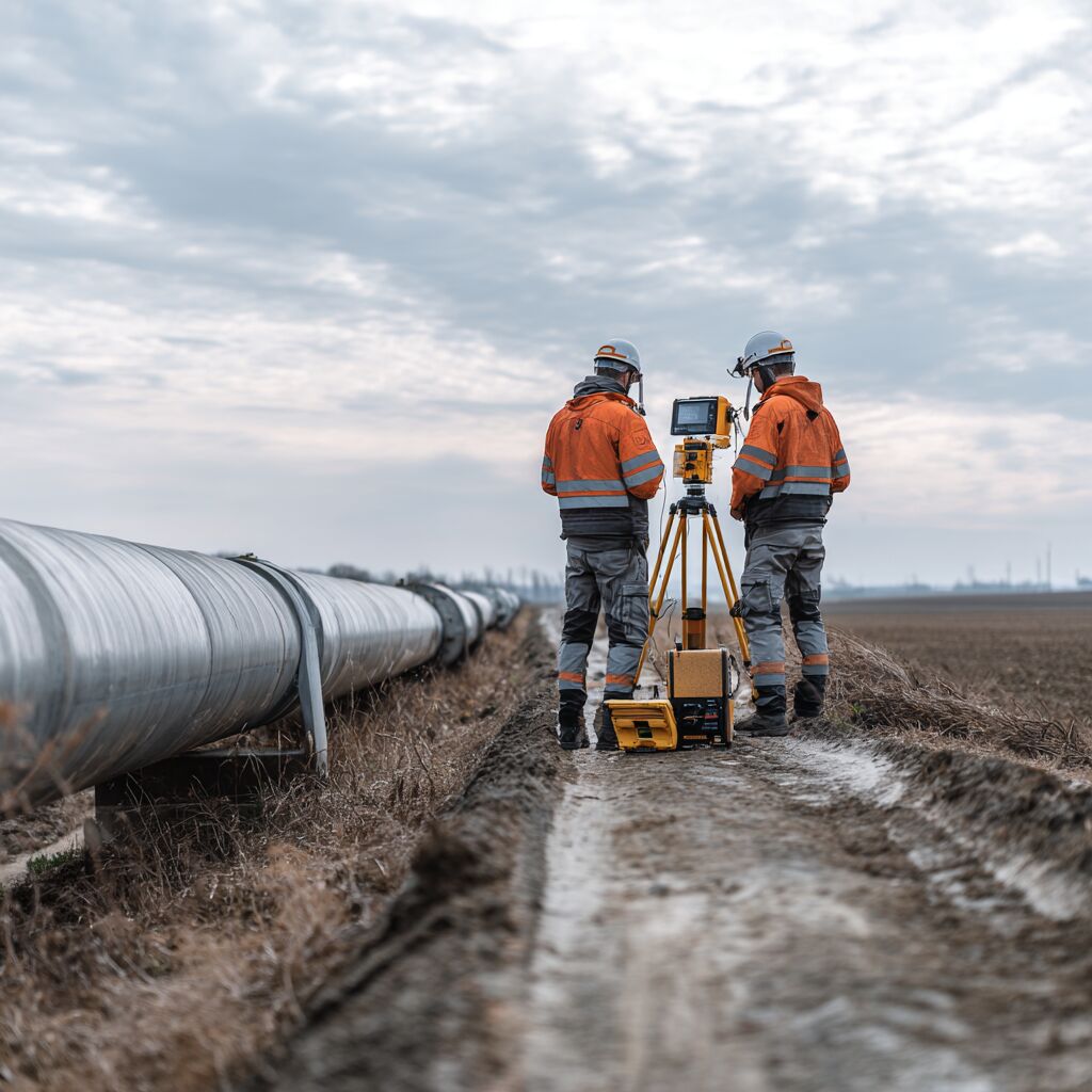 Localisation et qualification en classe A du réseau de pipelines
